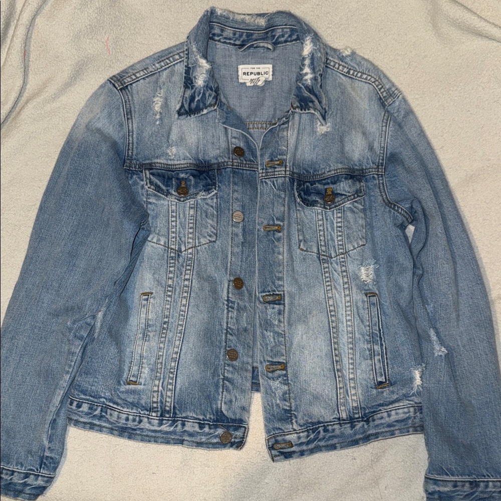 Women's Blue Republic Denim Jacket